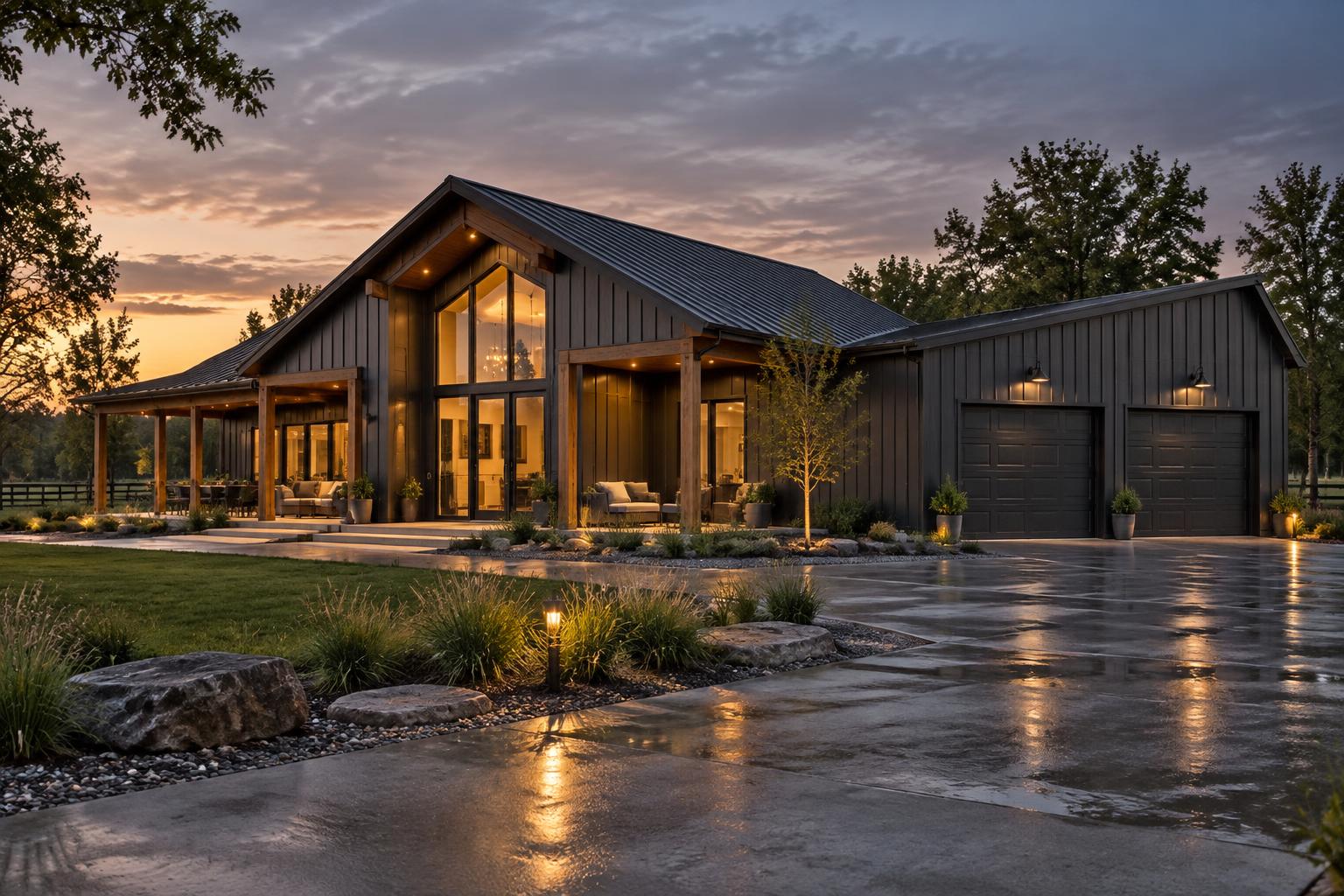 The Hamilton — Farmhouse home floor plan design