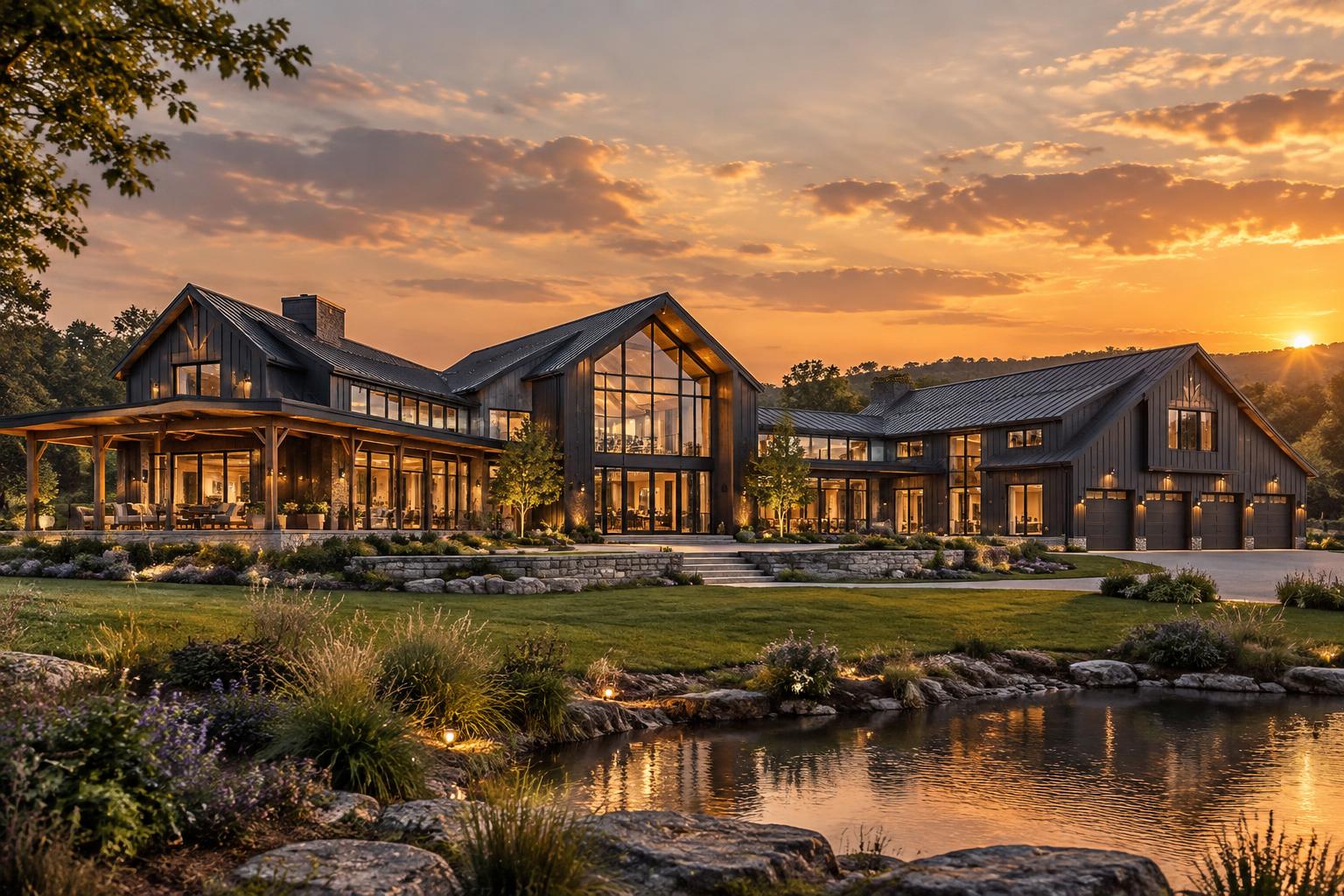 The Havenridge — Farmhouse 6,200 sq ft home design